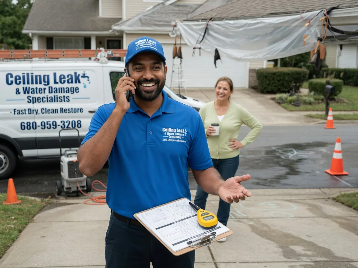 Ceiling Leak Cleanup Hesston, PA FAQs